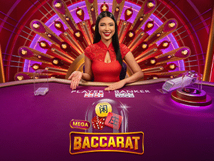 Mega Baccarat Game Image